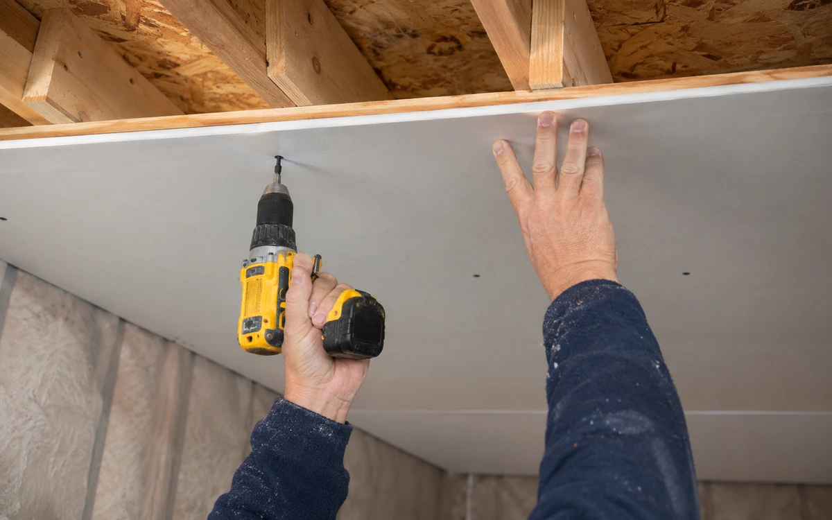 Basement ceiling installation contractor